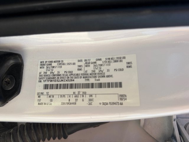 Used 2018 Ford F150 XL w/ Equipment Group 101A Mid AWD/4WD image 29