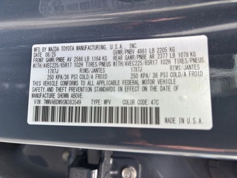 Used 2025 MAZDA CX-50 AWD 2.5 S w/ Cargo Package image 35