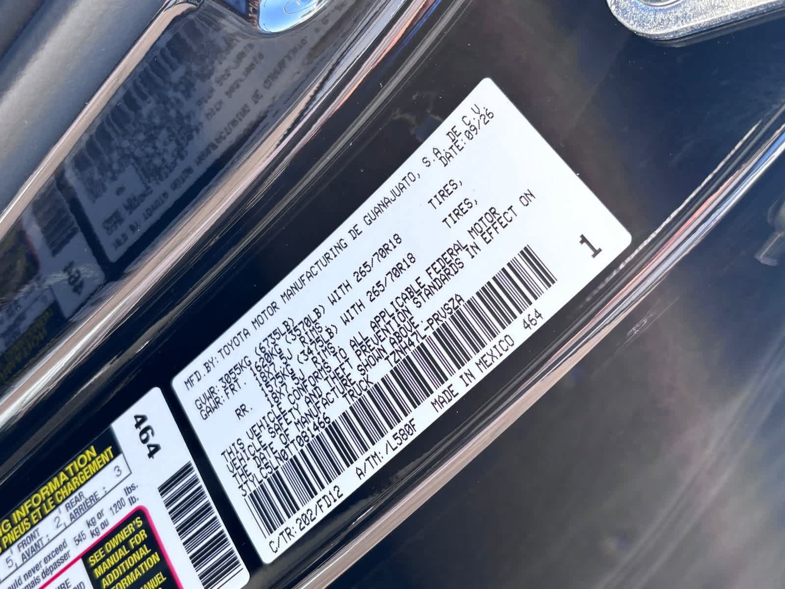 New 2026 Toyota Tacoma TRD Off-Road w/ TRD Off Road Upgrade Package AWD/4WD image 28