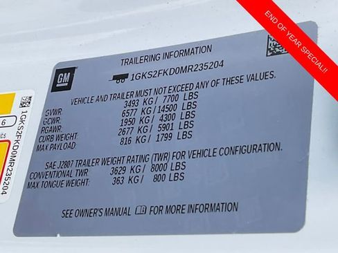 Used 2021 GMC Yukon XL SLE w/ Gmc Pro Safety Plus Package image 20