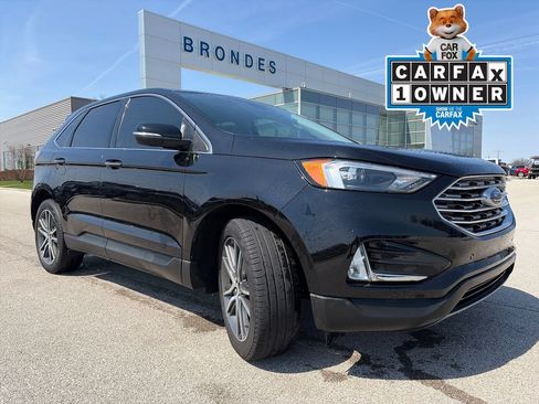 Used 2023 Ford Edge Titanium w/ Class II Trailer Tow Package AWD/4WD image 1