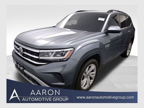 Used 2021 Volkswagen Atlas SE w/ Panoramic Sunroof Package FWD image 1
