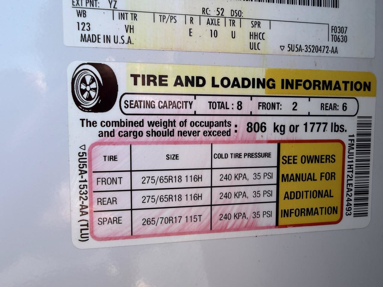 Used 2020 Ford Expedition XLT w/ Equipment Group 201A RWD image 46