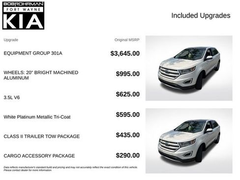 Used 2017 Ford Edge Titanium w/ Equipment Group 301A AWD/4WD image 4