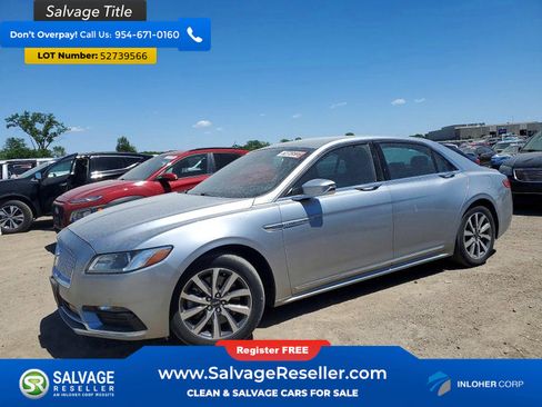 Used 2020 Lincoln Continental FWD image 1