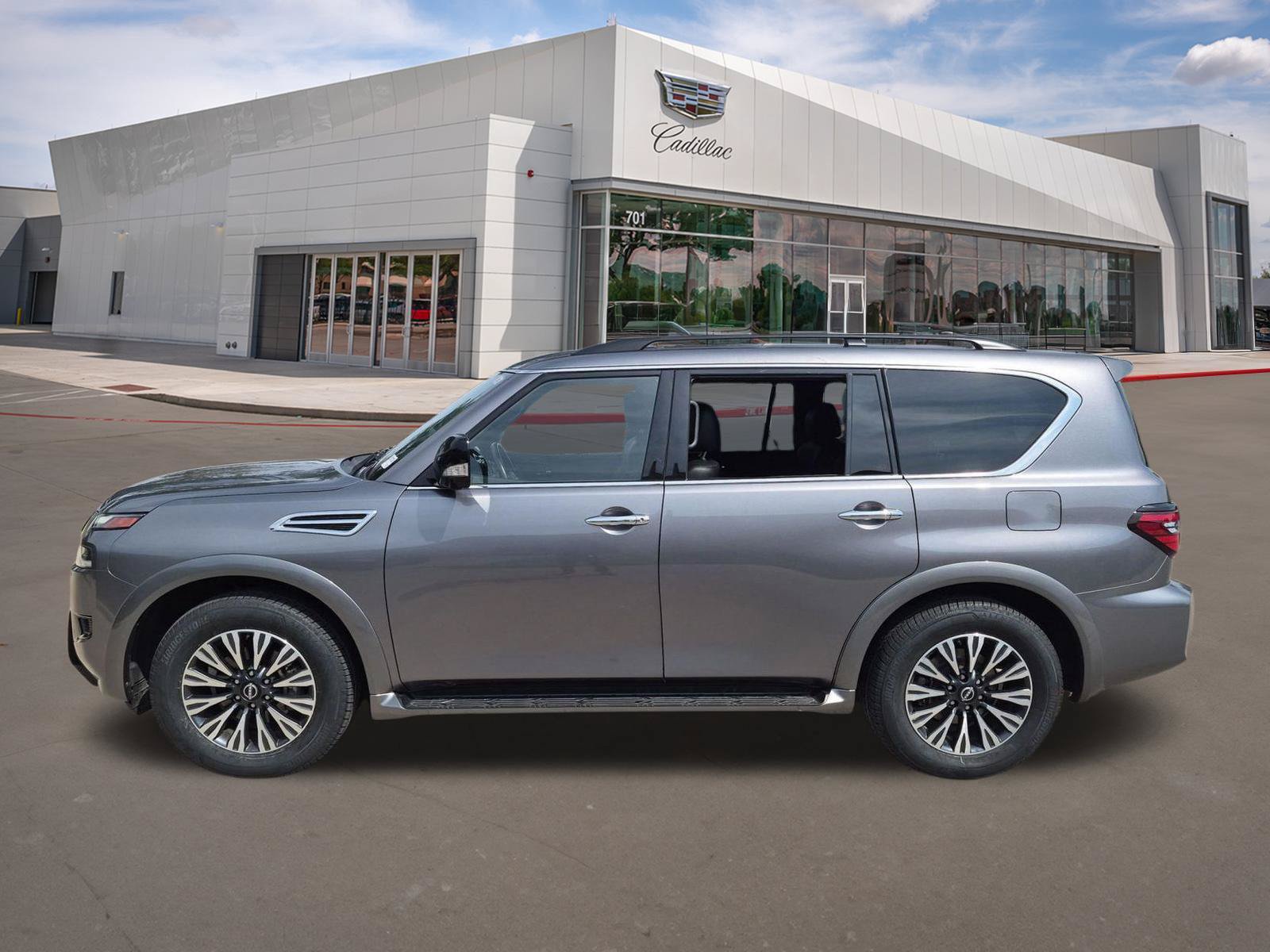 Used 2023 Nissan Armada SL w/ Midnight Edition Package RWD image 3