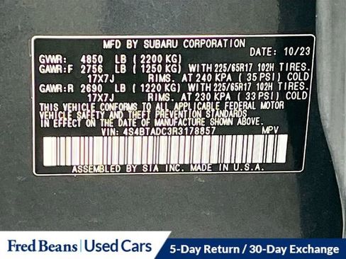 Used 2024 Subaru Outback Premium image 34