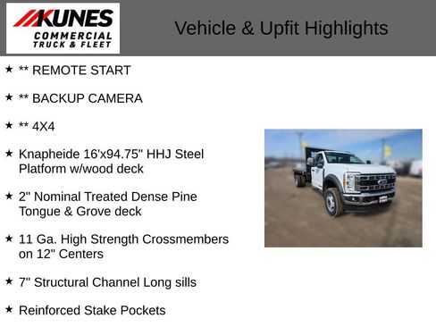 New 2026 Ford F600 4x4 Regular Cab Super Duty w/ XL Chrome Package image 3