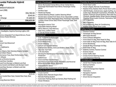 Used 2026 Hyundai Palisade Calligraphy FWD image 41