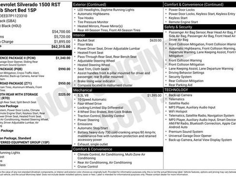 Used 2023 Chevrolet Silverado 1500 RST w/ Convenience Package II AWD/4WD image 12