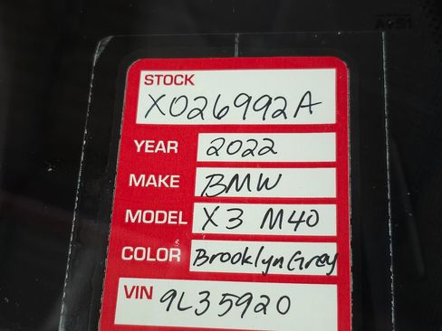 Used 2022 BMW X3 M40i AWD/4WD image 43