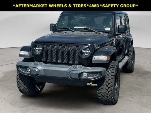 Used 2019 Jeep Wrangler Unlimited Sahara w/ Safety Group AWD/4WD image 1