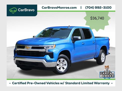 Certified 2025 Chevrolet Silverado 1500 LT AWD/4WD image 1