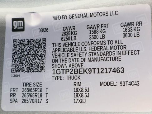 New 2026 GMC Canyon Elevation w/ Convenience Package AWD/4WD image 23