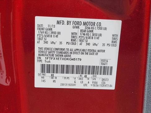 Used 2013 Ford F150 Lariat w/ Luxury Equipment Group image 16