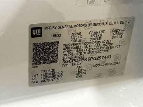 Used 2023 Chevrolet Silverado 1500 LT Trail Boss w/ Protection Package image 35