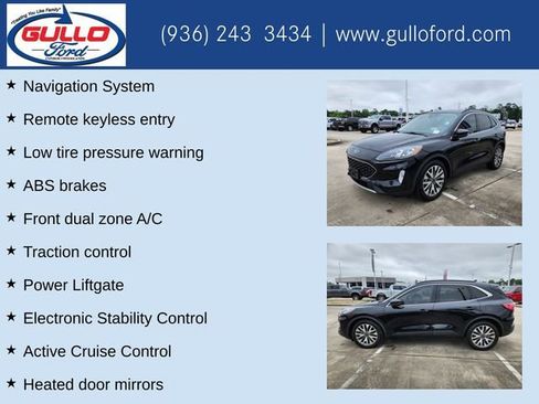 Used 2020 Ford Escape Titanium w/ Titanium Premium Package 2.0 FWD image 10