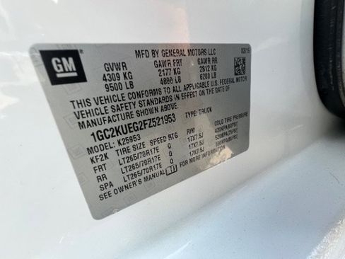 Used 2015 Chevrolet Silverado 2500 W/T w/ WT Convenience Package AWD/4WD image 9