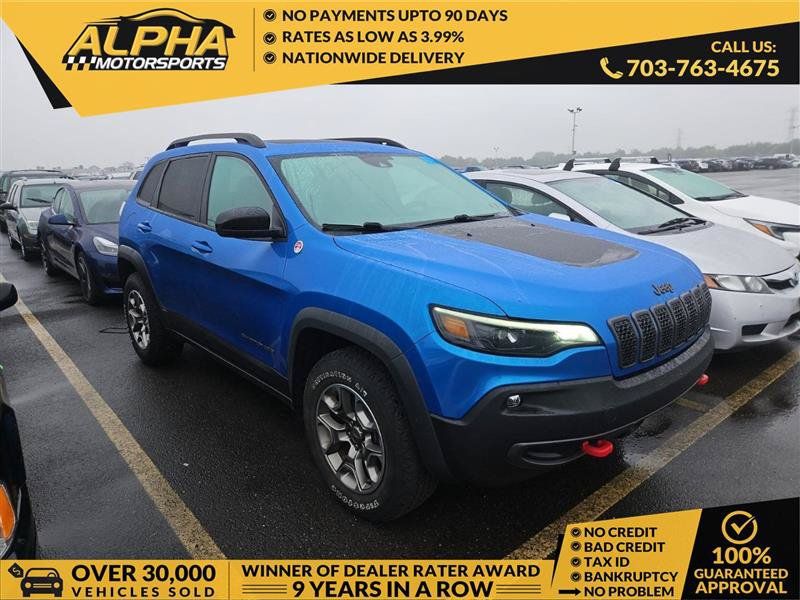 Used 2022 Jeep Cherokee Trailhawk w/ Sun, Sound & Nav Group AWD/4WD image 1