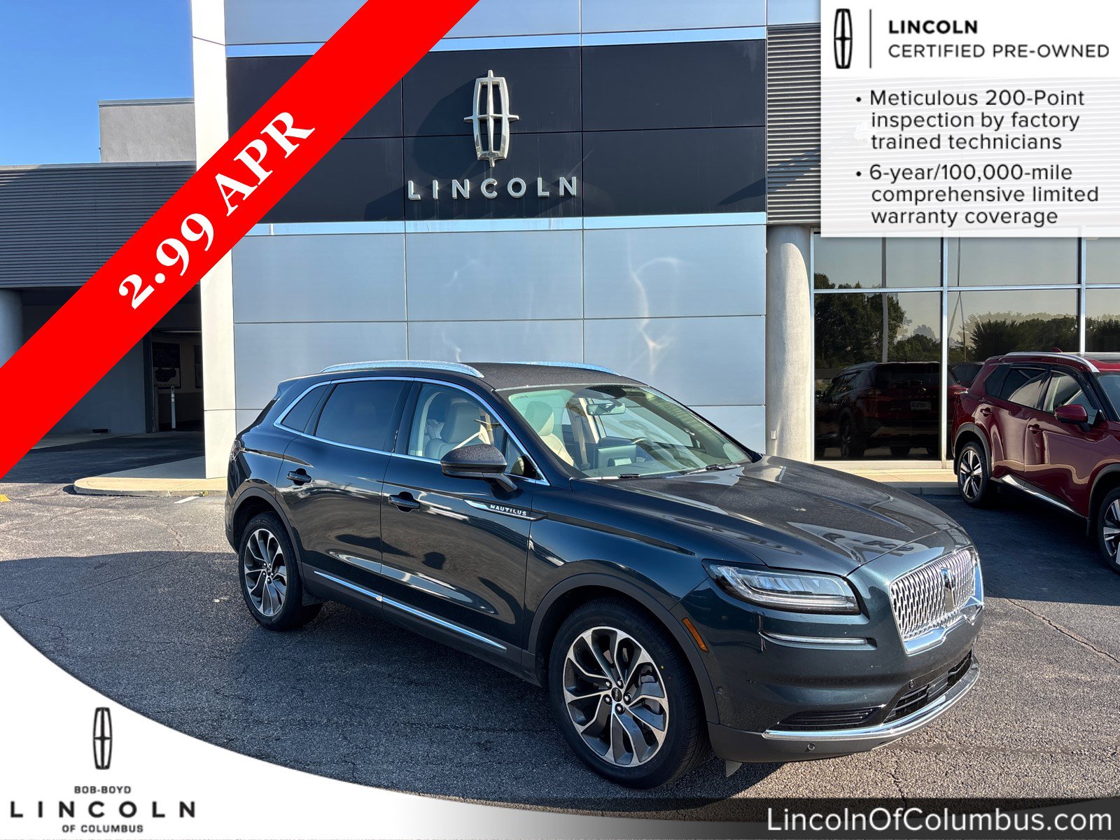 Certified 2023 Lincoln Nautilus Reserve w/ Equipment Group 201A AWD/4WD image 1