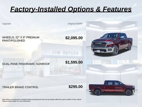 Used 2025 RAM 1500 Limited AWD/4WD image 3