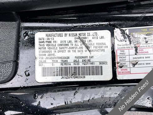 Used 2014 Nissan 370Z Touring w/ Sport Package RWD image 26