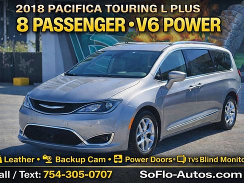 Used 2018 Chrysler Pacifica Touring-L Plus w/ Advanced Safetytec Group image 1