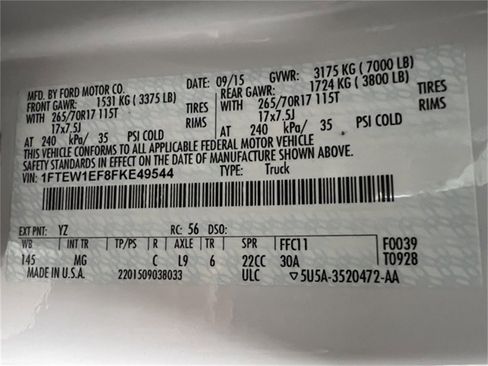 Used 2015 Ford F150 XLT w/ Equipment Group 301A Mid image 56