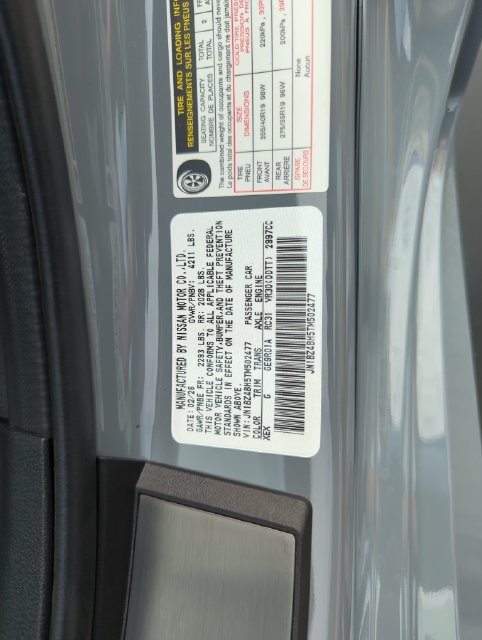New 2026 Nissan Z Performance w/ Floor Mat Package RWD image 45