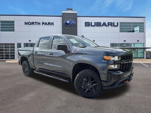 Used 2021 Chevrolet Silverado 1500 Custom Trail Boss AWD/4WD image 1