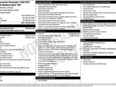 Used 2020 Chevrolet Silverado 1500 RST w/ Trailering Package