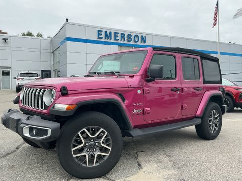 Used 2024 Jeep Wrangler Unlimited Sahara AWD/4WD image 1