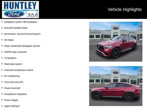 Used 2021 Mercedes-Benz GLC 63 AMG 4MATIC Coupe image 2