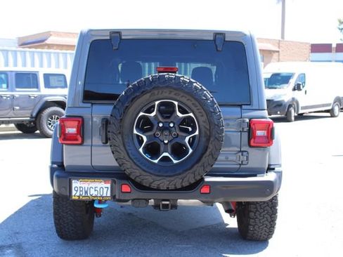 Used 2022 Jeep Wrangler Unlimited Rubicon 4xe w/ Steel Bumper Group AWD/4WD image 4