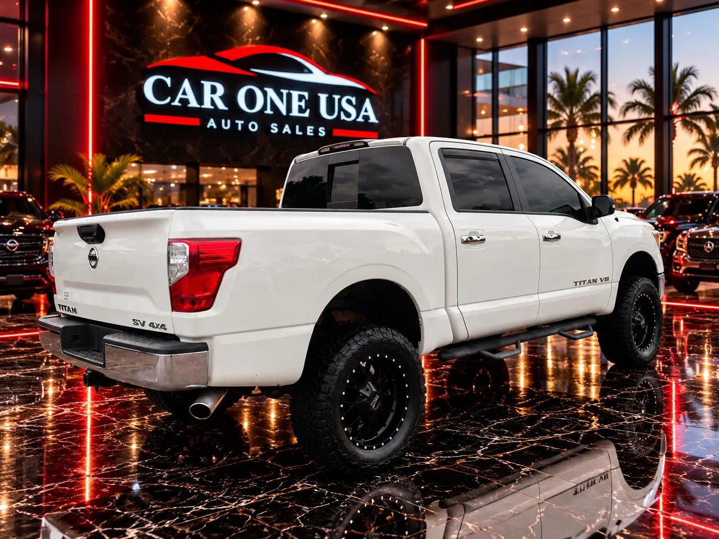 Used 2019 Nissan Titan SV AWD/4WD image 3