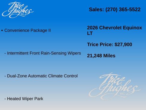 Used 2026 Chevrolet Equinox LT w/ Convenience Package II FWD image 4