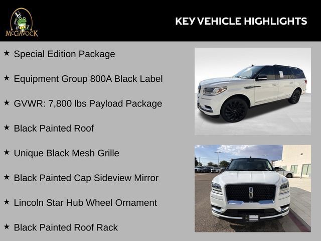 Used 2021 Lincoln Navigator L Black Label w/ Special Edition Package AWD/4WD image 9