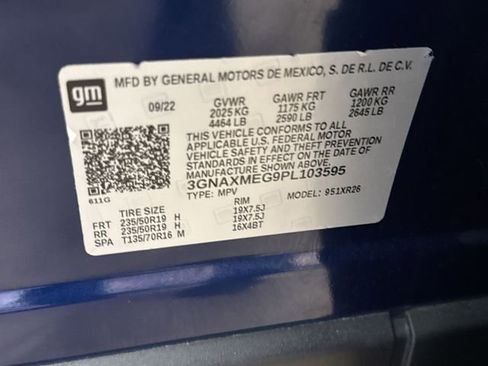 Certified 2023 Chevrolet Equinox RS FWD image 29