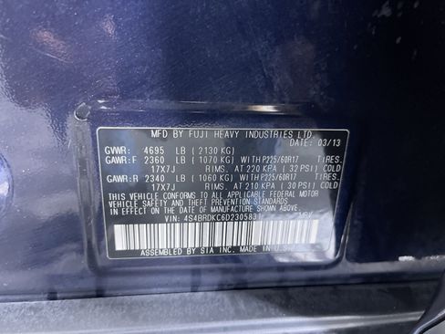 Used 2013 Subaru Outback 3.6R Limited w/ Moonroof Pkg image 11