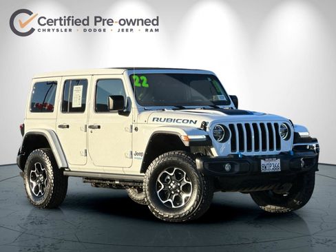 Used 2021 Jeep Wrangler Unlimited Rubicon 4xe w/ Cold Weather Group image 2