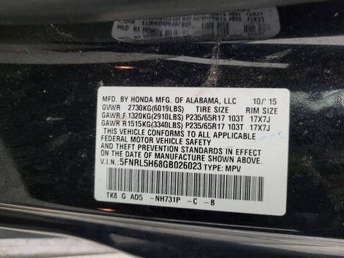 Used 2016 Honda Odyssey EX-L image 33