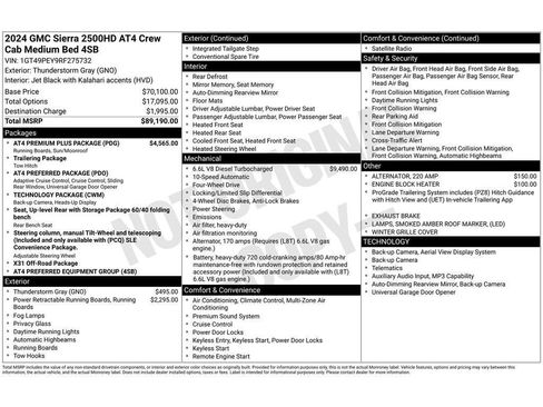 Used 2024 GMC Sierra 2500 AT4 w/ AT4 Premium Plus Package image 4