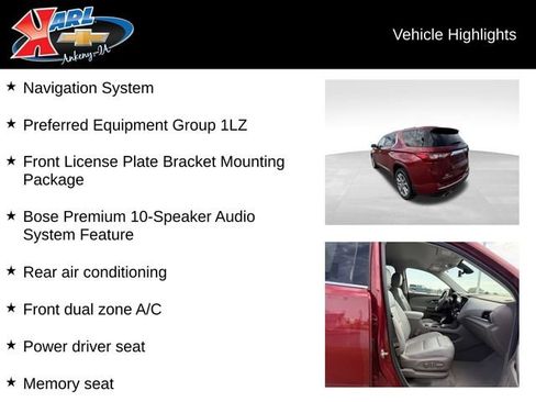 Used 2021 Chevrolet Traverse Premier FWD image 2
