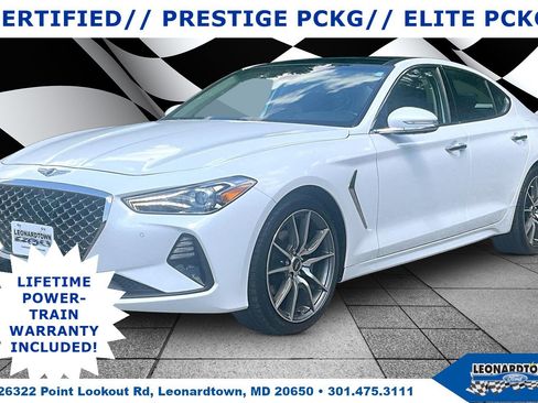 Used 2021 Genesis G70 2.0T w/ Prestige Package AWD/4WD image 1