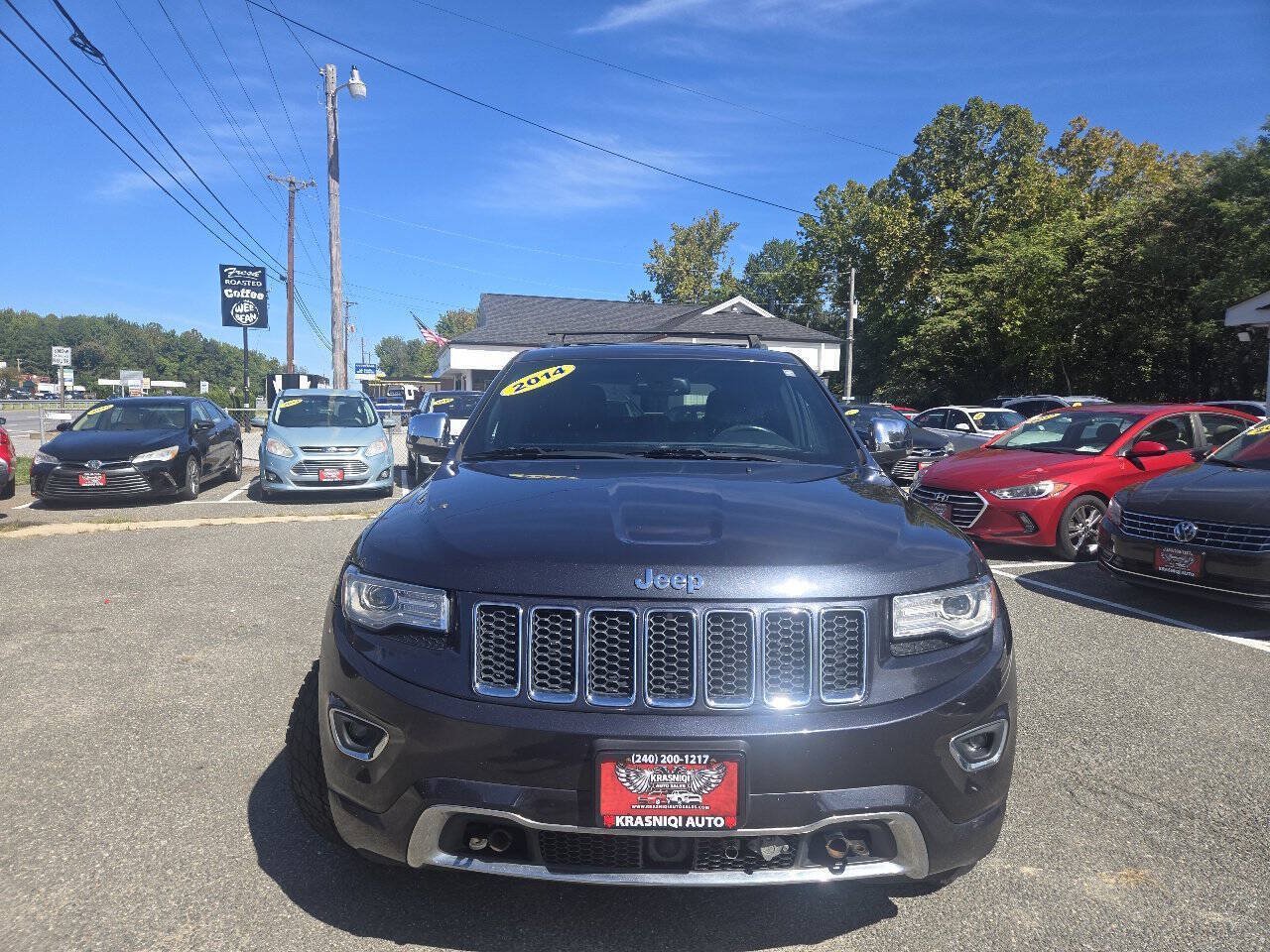 Used 2014 Jeep Grand Cherokee Overland w/ Advanced Technology Group AWD/4WD image 3