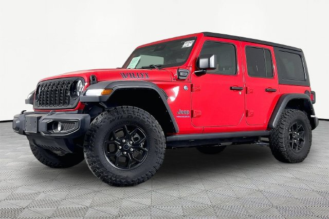 Used 2025 Jeep Wrangler Unlimited Sport S 4xe AWD/4WD image 1