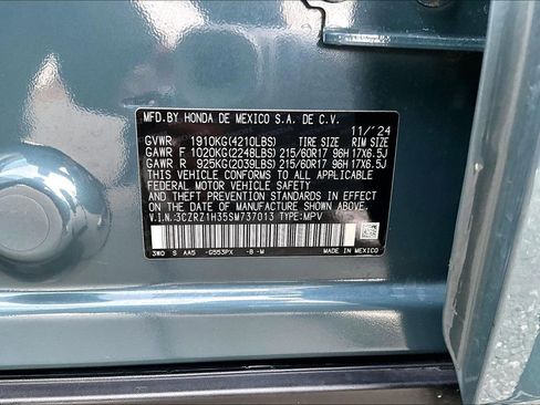 Certified 2025 Honda HR-V LX image 14