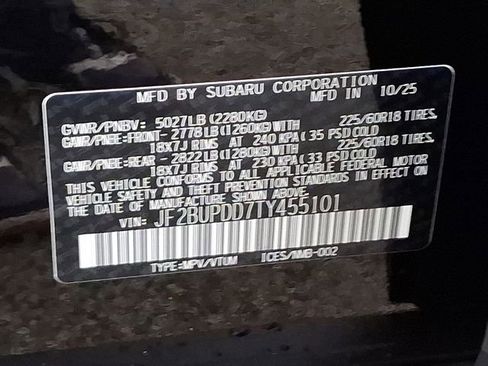 New 2026 Subaru Outback Limited image 24