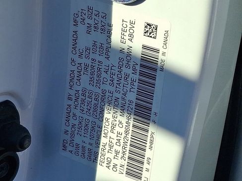 Used 2021 Honda CR-V EX-L image 28