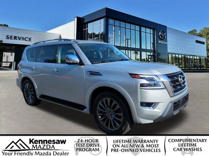 Used 2023 Nissan Armada Platinum w/ Captain's Chairs Package